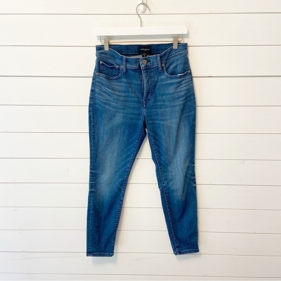 Lucky Brand | High Waisted Stretch Cotton Blend Skinny Jeans Medium Wash 8/29 - Picture 1 of 8